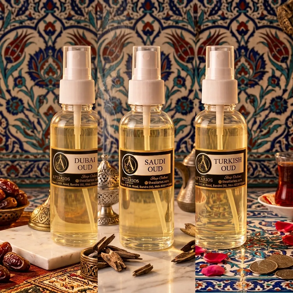 Oud Perfume Set of 3 (50 ml)